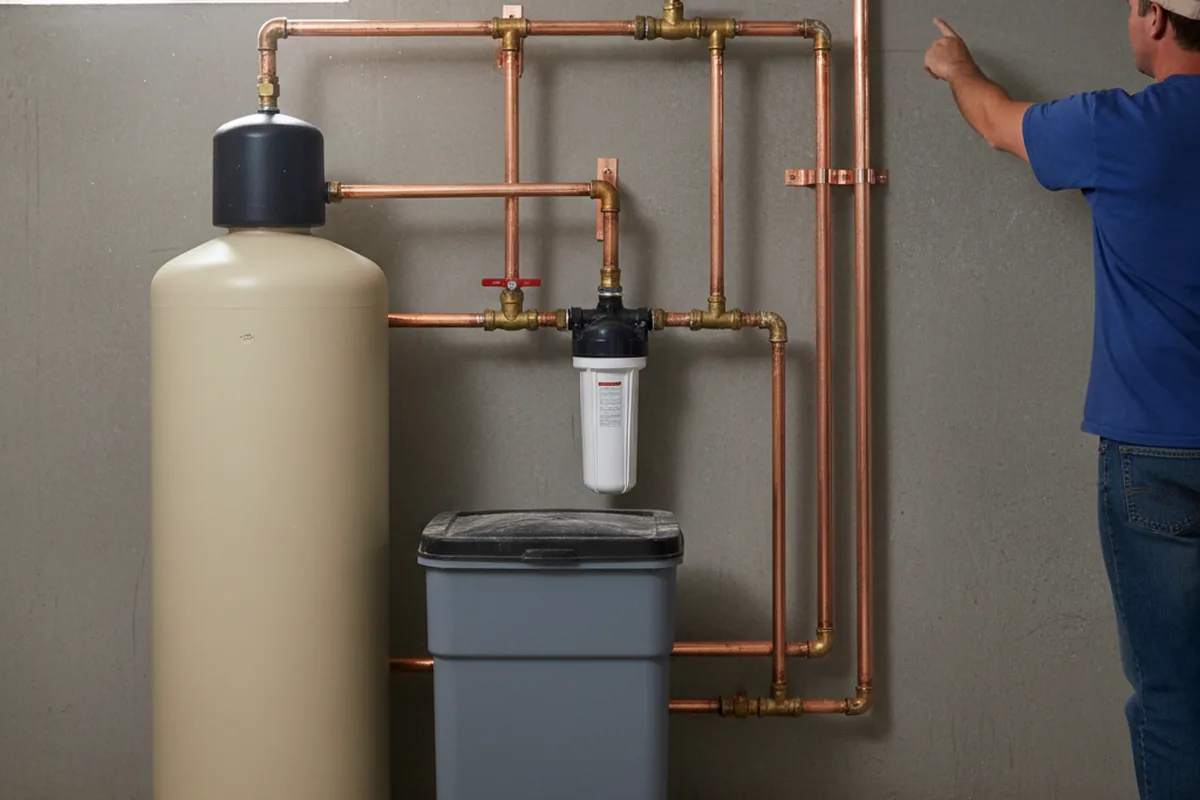 Whole-house water treatment system installed in Sparta